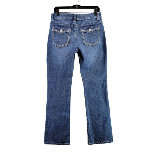 Lee Platinum Label Mid Rise Boot Cut Jeans Sz 8 - Picture 2 of 8